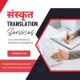 Best Sanskrit Translation Services in Mumbai, India 