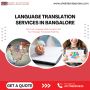 Language Translation Services in Bangalore