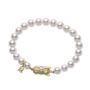 Pearl Strand Bracelet - Yellow Gold Clasp