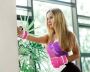 Buy Stylish Pink Sports Bras Online from She Rebel