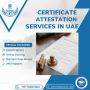affordable certificate attestation services