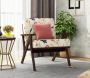 Buy Crisper Arm Chair (Cotton, Cream Robins) Online in India
