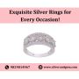 Exquisite Silver Rings for Every Occasion!