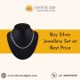 Buy Silver Jewellery Set at Best Price