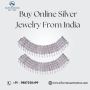 Buy Online Silver Jewelry from India