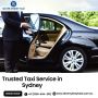 Trusted Taxi Service in Sydney
