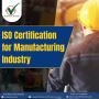 ISO Certification for Manufacturing Industry | ISO 9001, 140