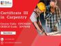 Take the best Certificate III in Carpentry course at skills 