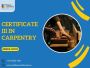 Certificate III in carpentry course