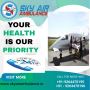 Sky Air Ambulance from Amritsar to Delhi | Safe Medical Syst