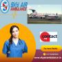 Sky Air Ambulance from Cooch-Behar to Delhi | No Extra Amoun