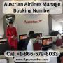 Austrian Airlines Manage Booking Number +1-866-579-8033