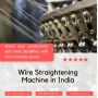 Wire Straightening Machine in India | SKZ Machinery