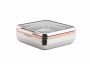 Rose Gold square stainless steel chafing dish with induction
