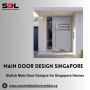 Stylish Main Door Designs for Singapore Homes