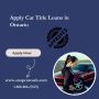 Car Title Loans Ontario | Car Collateral Loans