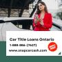 Beat your Financial Problems with Car Title Loans Ontario