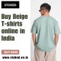 Buy Beige Tshirts online in India
