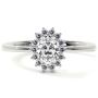 0.40 Carat Oval Diamond Solitaire Ring