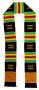 Colorful Embroidered Kente Stoles