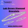 Buy The Best Lab-Grown Diamond Bracelets from Tanisy