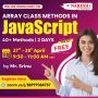 Free Workshop on Array Class Methods in JavaScript -NareshIT