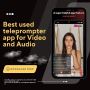 Best used teleprompter app for Video and Audio