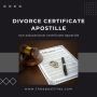 Get Divorce Certificate Apostille India 