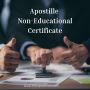 Apostille Non-Educational Certificate