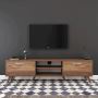 Modern Design Free Standing TV Stand with Storage Drawers