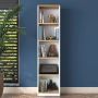 Explore Home Canvas Modern Design Bookshelf with drawers