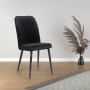 Explore Modern Tufi Dining Room Chairs Set of 4 Black