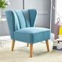 Home Canvas TULIP Armless Wingback Sofa Chair