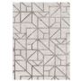 Infinity Design Rug - Crossed Weave Polyester Carpet for Liv