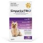 Buy Simparica Trio For Extra Small dogs 2.6-5KG (Purple)