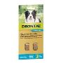 Buy Drontal Wormers Tabs For Dogs 3Kg (Green) 4 Tablets Onli