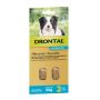 Buy Drontal Wormers Chewable For Dogs Up To 10Kg (Aqua) 