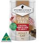 Buy Ivory Coat Grain Free Chicken Beef & Lamb In Gravy Adult