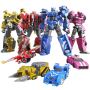 ABS Mini Force Transformation Robot to Car Toys Action Figur