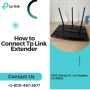  How to Connect Tp Link Extender | +1-800-487-3677 | Tp-Lin