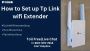  Setup Tp Link Wifi Extender +1-800-487-3677 