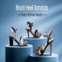 Elevate Your Style with Black Heel Sandals | Tresmode