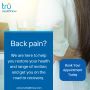 Back pain Urgent care Treatment