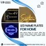 LED Light Name Plates 