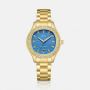 Timeless Elegance: ORSGA's OPALINE Blue Dial Gold Watch