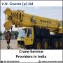 Crane Service Providers in India 