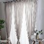Elegance in Simplicity: Grey Voile Curtains From Voila Voile