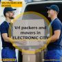 Top VRL packers and movers in electronic City, Bangalore