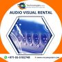 5 Ways You Can Benefit From Audio Visual Rentals Dubai