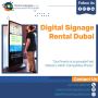 Digital Signage Kiosk Hire for Meetings in UAE